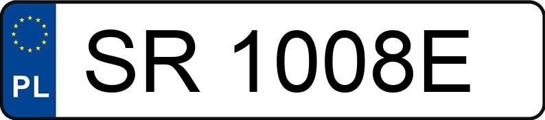 Numer rejestracyjny SR 1008E posiada FIAT PANDA - SR1008E