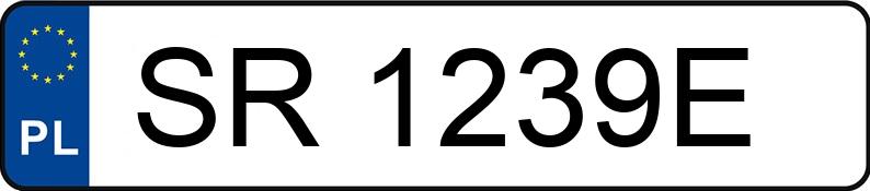 Numer rejestracyjny SR 1239E posiada BMW 320D - SR1239E Numer rejestracyjny SR 1239E posiada BMW 320D - SR1239E