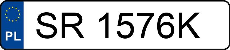 Numer rejestracyjny SR 1576K posiada CHEVROLET SPARK - SR1576K Numer rejestracyjny SR 1576K posiada CHEVROLET SPARK - SR1576K