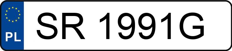 Numer rejestracyjny SR 1991G posiada SUBARU LEGACY OUTBACK - SR1991G