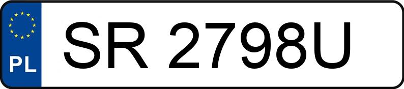 Numer rejestracyjny SR 2798U posiada BMW 320D XDRIVE - SR2798U Numer rejestracyjny SR 2798U posiada BMW 320D XDRIVE - SR2798U