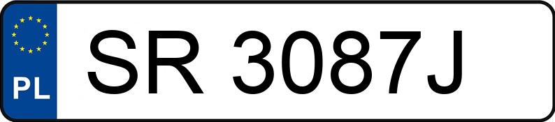 Numer rejestracyjny SR 3087J posiada SKODA RAPID - SR3087J