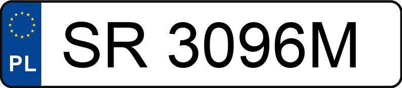 Numer rejestracyjny SR 3096M posiada VOLKSWAGEN GOLF - SR3096M