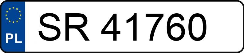 Numer rejestracyjny SR 41760 posiada OPEL CORSA - SR41760