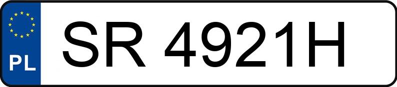 Numer rejestracyjny SR 4921H posiada SEAT LEON - SR4921H