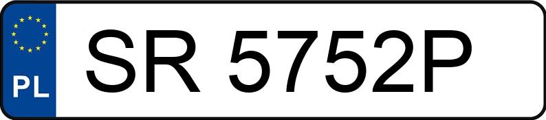 Numer rejestracyjny SR 5752P posiada TOYOTA AYGO - SR5752P