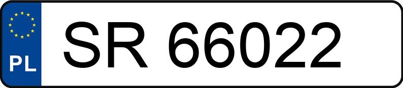 Numer rejestracyjny SR 66022 posiada OPEL VECTRA - SR66022