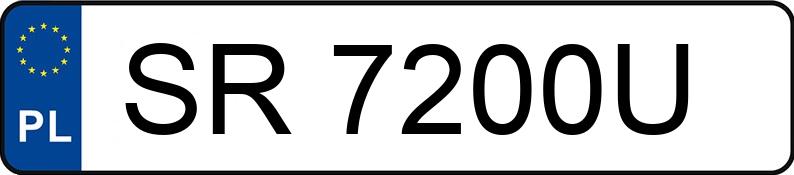 Numer rejestracyjny SR 7200U posiada BMW 740 Diesel MR`23 E6d/e G70 xDrive Steptronic - SR7200U