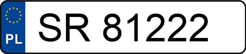 Numer rejestracyjny SR 81222 posiada HONDA CIVIC - SR81222
