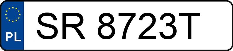 Numer rejestracyjny SR 8723T posiada NISSAN QASHQAI+2 - SR8723T