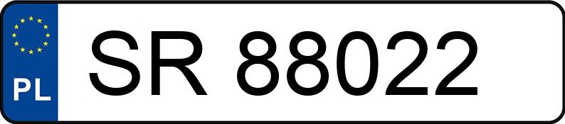 Numer rejestracyjny SR 88022 posiada PEUGEOT 307 - SR88022