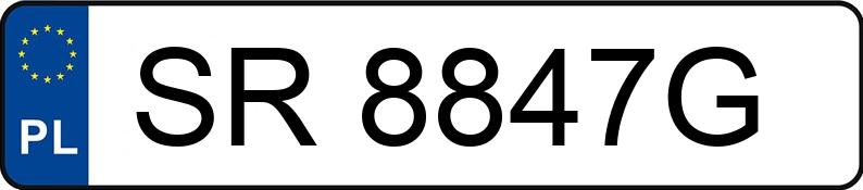 Numer rejestracyjny SR 8847G posiada VOLVO V50 - SR8847G Numer rejestracyjny SR 8847G posiada VOLVO V50 - SR8847G