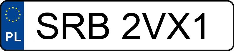 Numer rejestracyjny SRB 2VX1 posiada BMW X5 MR`99 E3 E53 - SRB2VX1