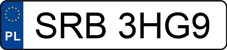 Numer rejestracyjny SRB 3HG9 posiada VOLKSWAGEN POLO - SRB3HG9 Numer rejestracyjny SRB 3HG9 posiada VOLKSWAGEN POLO - SRB3HG9