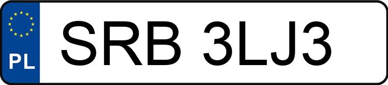 Numer rejestracyjny SRB 3LJ3 posiada VOLVO V40 - SRB3LJ3 Numer rejestracyjny SRB 3LJ3 posiada VOLVO V40 - SRB3LJ3