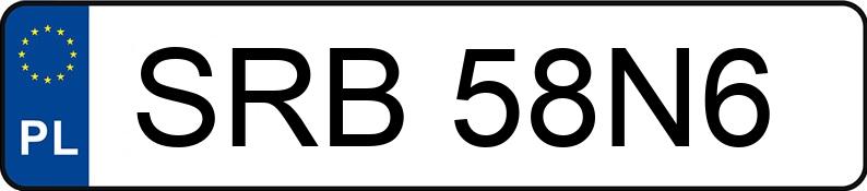 Numer rejestracyjny SRB 58N6 posiada RENAULT Kangoo MR`98 1.8t Authentique - SRB58N6