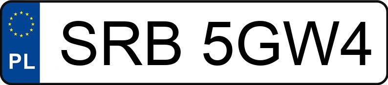 Numer rejestracyjny SRB 5GW4 posiada SKODA OCTAVIA - SRB5GW4 Numer rejestracyjny SRB 5GW4 posiada SKODA OCTAVIA - SRB5GW4