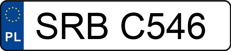 Numer rejestracyjny SRB C546 posiada VOLKSWAGEN GOLF 1,9 TDI - SRBC546