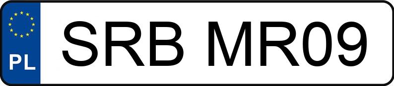 Numer rejestracyjny SRB MR09 posiada OPEL Astra II 2.2 DTI MR`98 E3 Comfort - SRBMR09