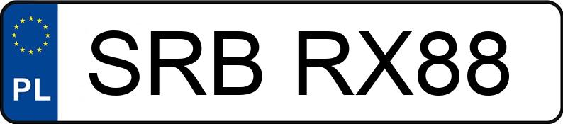 Numer rejestracyjny SRB RX88 posiada BMW 320D - SRBRX88 Numer rejestracyjny SRB RX88 posiada BMW 320D - SRBRX88