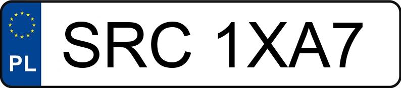 Numer rejestracyjny SRC 1XA7 posiada SKODA Fabia II 1.2 MR`11 E5 HTP Family - SRC1XA7 Numer rejestracyjny SRC 1XA7 posiada SKODA Fabia II 1.2 MR`11 E5 HTP Family - SRC1XA7