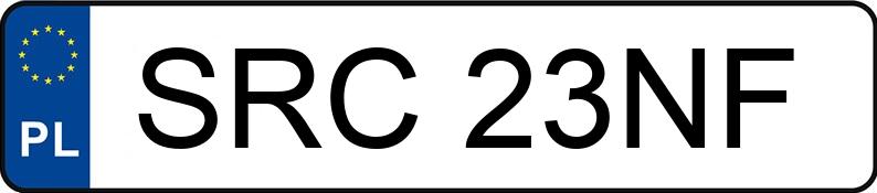 Numer rejestracyjny SRC 23NF posiada SKODA Favorit 135 1.3 LX - SRC23NF