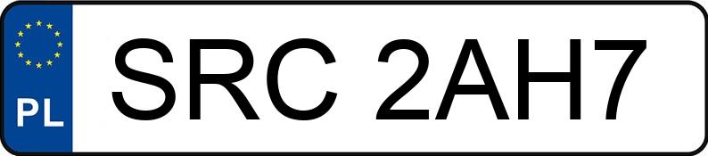Numer rejestracyjny SRC 2AH7 posiada AUDI A4 1.8 Kat. MR`00 E3 8E T - SRC2AH7