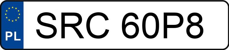 Numer rejestracyjny SRC 60P8 posiada SKODA Fabia II 1.2 MR`11 E5 HTP Family - SRC60P8