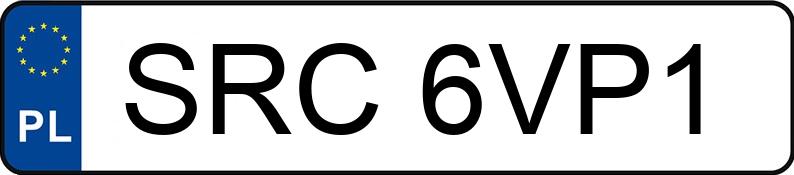 Numer rejestracyjny SRC 6VP1 posiada SKODA FABIA - SRC6VP1