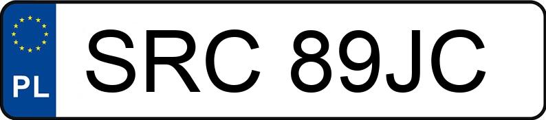 Numer rejestracyjny SRC 89JC posiada FSM-BIELSKO BIAŁA POLSKI FIAT 126 - SRC89JC