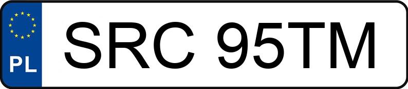 Numer rejestracyjny SRC 95TM posiada OPEL ASTRA - SRC95TM