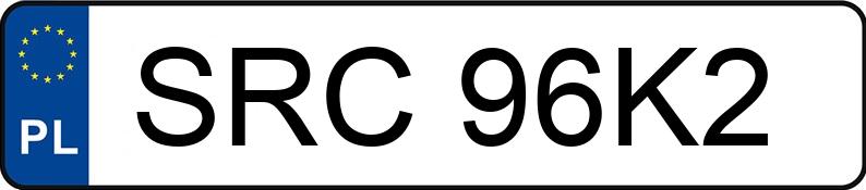 Numer rejestracyjny SRC 96K2 posiada SKODA FABIA CLASSIC - SRC96K2 Numer rejestracyjny SRC 96K2 posiada SKODA FABIA CLASSIC - SRC96K2