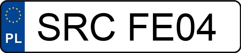 Numer rejestracyjny SRC FE04 posiada HONDA CR-V 2.2 Diesel MR`05 E4 Executive - SRCFE04 Numer rejestracyjny SRC FE04 posiada HONDA CR-V 2.2 Diesel MR`05 E4 Executive - SRCFE04