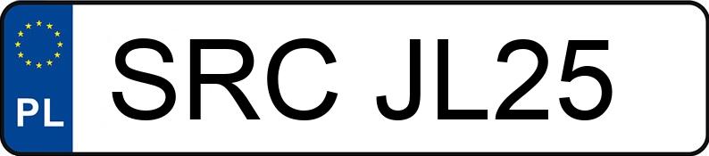 Numer rejestracyjny SRC JL25 posiada OPEL CORSA - SRCJL25