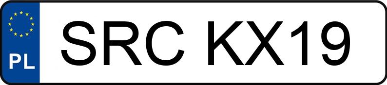 Numer rejestracyjny SRC KX19 posiada BMW 318 Diesel MR`04 E4 E90 318 Diesel MR`04 E4 E90 - SRCKX19