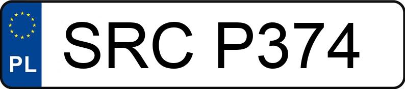 Numer rejestracyjny SRC P374 posiada DAEWOO LANOS - SRCP374 Numer rejestracyjny SRC P374 posiada DAEWOO LANOS - SRCP374