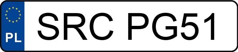 Numer rejestracyjny SRC PG51 posiada AUDI A1 SPORTBACK - SRCPG51 Numer rejestracyjny SRC PG51 posiada AUDI A1 SPORTBACK - SRCPG51
