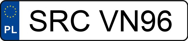 Numer rejestracyjny SRC VN96 posiada VOLKSWAGEN GOLF - SRCVN96