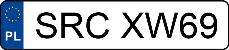 Numer rejestracyjny SRC XW69 posiada SEAT ATECA - SRCXW69