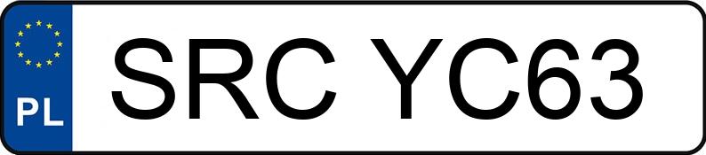 Numer rejestracyjny SRC YC63 posiada CITROEN C4 G.Picasso 1.6 VTi MR`06 E5 SX Pack - SRCYC63