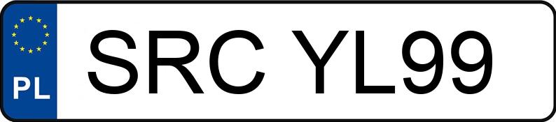 Numer rejestracyjny SRC YL99 posiada BMW 530i MR`16 E6 G30 xDrive Steptronic - SRCYL99