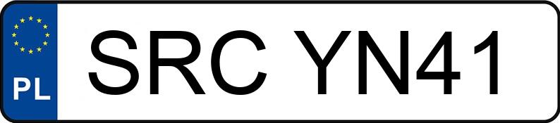 Numer rejestracyjny SRC YN41 posiada SEAT Cordoba 1.6 Kat. 6K/C - SRCYN41