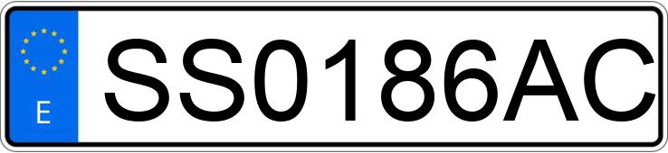 Numer rejestracyjny SS0186AC posiada OPEL KADETT