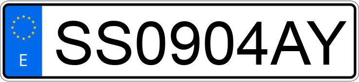 Numer rejestracyjny SS0904AY posiada CITROEN ZX Numer rejestracyjny SS0904AY posiada CITROEN ZX