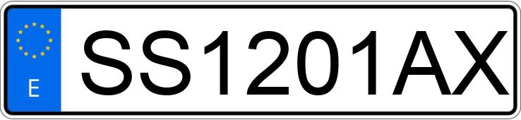 Numer rejestracyjny SS1201AX posiada MERCEDES VITO