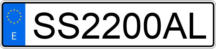 Numer rejestracyjny SS2200AL posiada HONDA CBR 600 Numer rejestracyjny SS2200AL posiada HONDA CBR 600