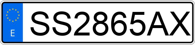 El número de registro SS2865AX tiene MITSUBISHI MONTERO El número de registro SS2865AX tiene MITSUBISHI MONTERO