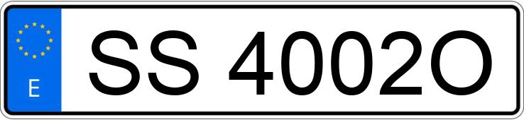 Numer rejestracyjny SS4002O posiada FORD FIESTA