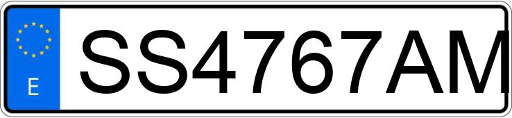 Numer rejestracyjny SS4767AM posiada RENAULT CLIO