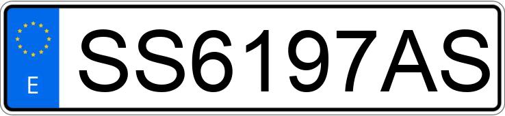 Numer rejestracyjny SS6197AS posiada VOLKSWAGEN GOLF Numer rejestracyjny SS6197AS posiada VOLKSWAGEN GOLF